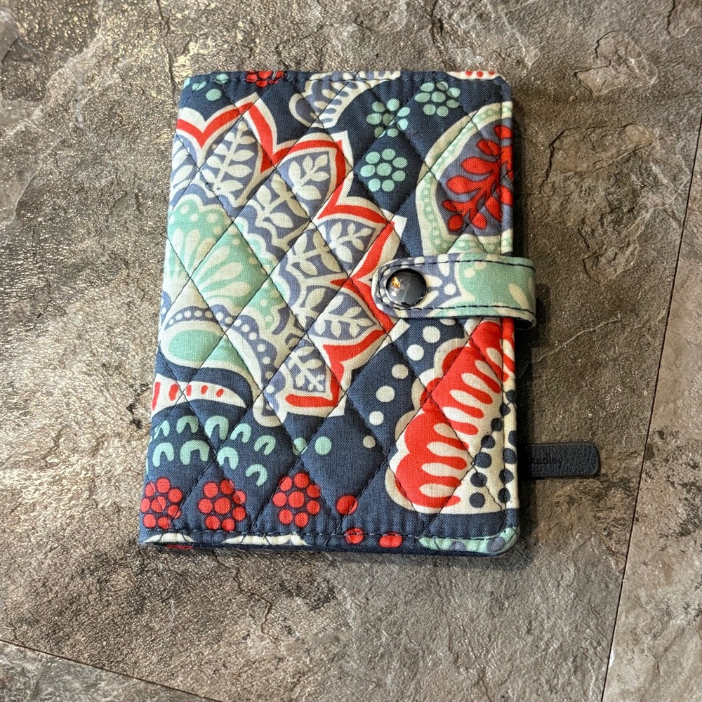 Vera Bradley Passport Holder in Nomadic Floral Pattern